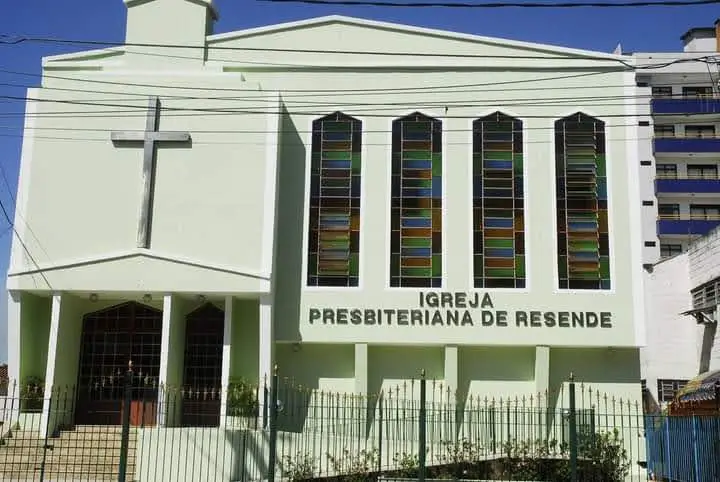 Fachada da Igreja Presbiteriana de Resende